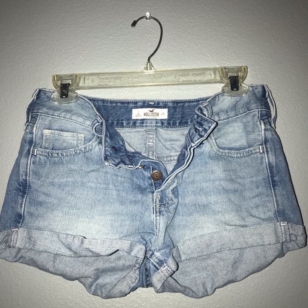 Hollister denim shorts